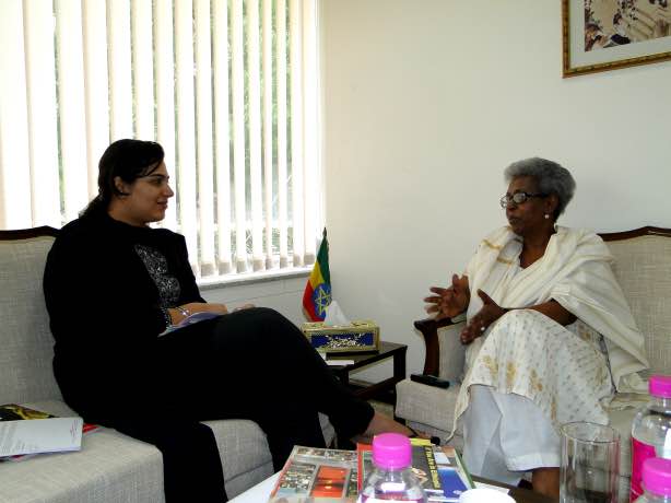 H.E. Mrs. Gennet Zewide, Ambassador, Ethiopia